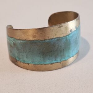 Brass Cuff Bracelet